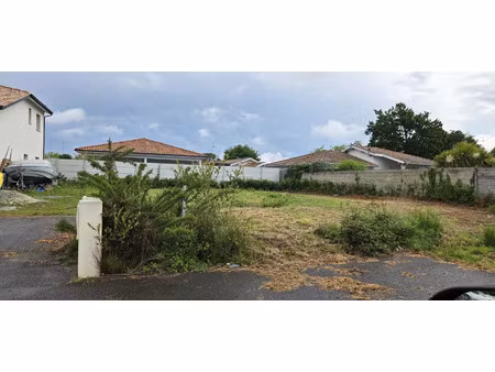 vente terrain à construire 557 m² parentis-en-born (40160)