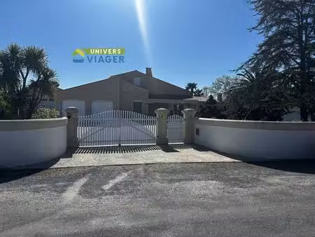 maison avec piscine en viager occupé à dolus-d’oléron