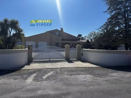 maison avec piscine et grand garage en viager occupé à dolus d’oléron (17)