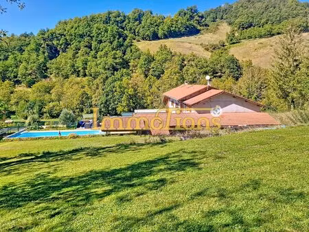 vatilieu – propriété de caractère rénovée – 230 m² – 1 5 ha de prairie – piscine – écurie
