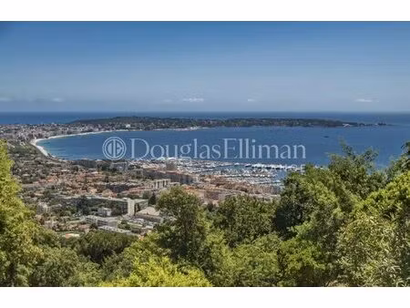 super cannes – terrain d’exception avec vue mer panoramique