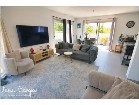 maison individuelle de 124 m2 avec 4 chambres et terrain de plus de 400 m2