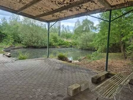 land in nature reserve with fishing pond 35a near aarschot