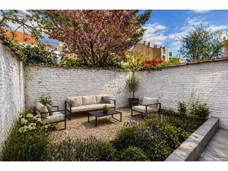 uccle/cavell - appartement 1 ch + jardin et terrasse