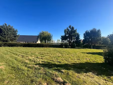 vente terrain 505 m² à berville-sur-mer (27210)  73 000 €