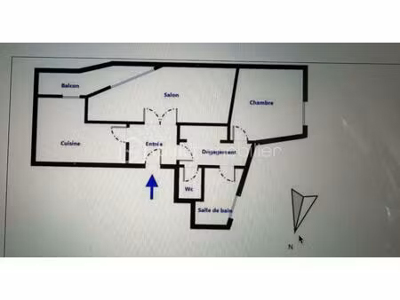 appartement de 51 30 m² à avignon