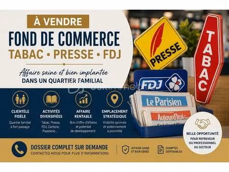 fonds de commerce à mainvilliers