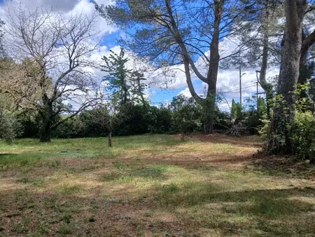 vente terrain 1358 m² à aix-en-provence (13090)  750 000 €