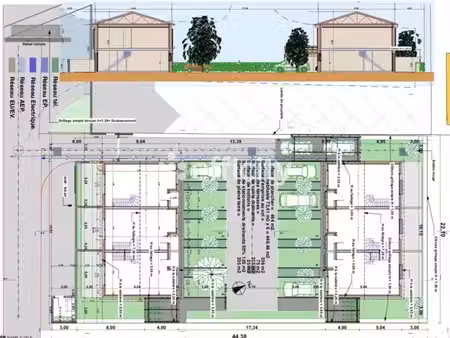 vente terrain 1000 m² à muret (31600)  370 000 €