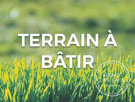environnement privilégié pour ce terrain à bâtir