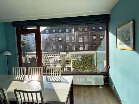 appartement 2 ch. meublé + terrasses quartier européen