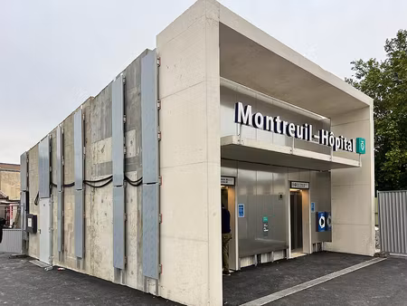 emplacement parking - hôpital montreuil