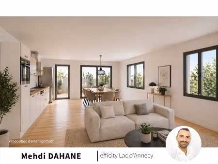 appartement 3 pièces - 75 m²