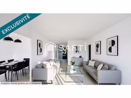 appartement t3 place de parking et extèrieur
