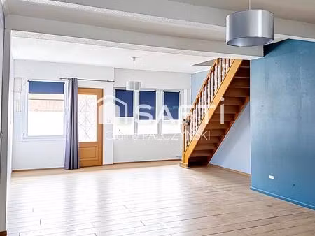 maison familiale 147 m² – 3 chambres – jardin sans vis-à-vis – hénin-beaumont