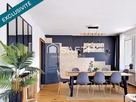 maison rénovée avec piscine