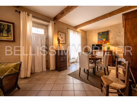 maison ancienne avec terrasse dans le coeur du village