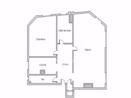 appartement de 2 chambres de luxe en vente à puteaux  île-de-france