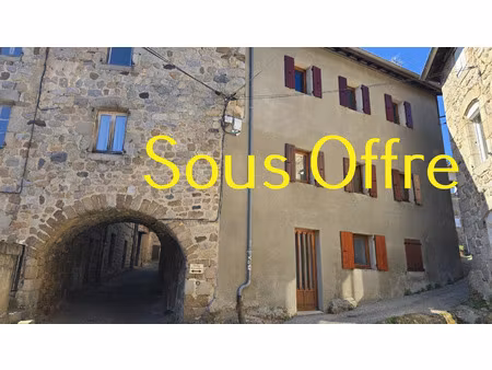 maison à vendre saint martin de valamas 4 pièce(s) 62m2 59 900€