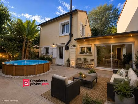 charmante maison familiale avec jardin  terrasses et dépendance 115 m2