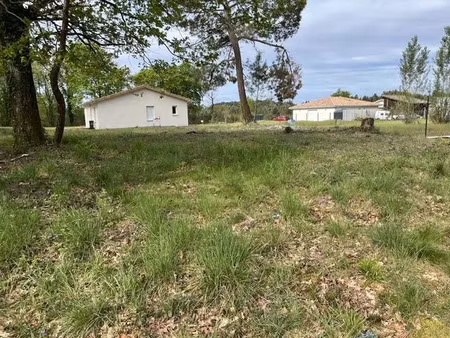 vente terrain à construire 390 m² salles (33770)