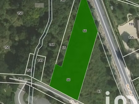 vente terrain à bâtir 1 162 m²