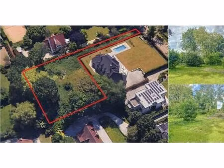 terrain à vendre de 1960 m² à waterloo (vbe20463)