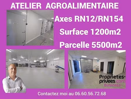secteur dreux - laboratoire industriel alimentaire1.800 m²