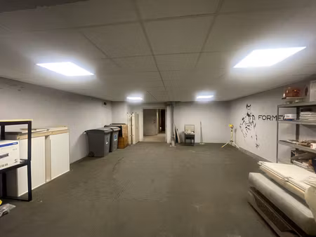 garage + local 100m2 bergson idéal location