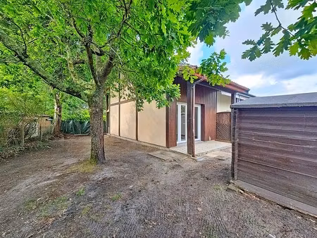 appartement avec mezzanine et jardin à usage exclusif  a vendre biscarrosse