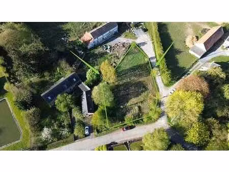 à sars la buissière – terrain à bâtir dans un cadre campagna