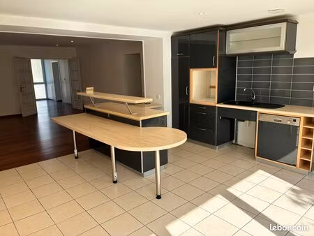 appartement entièrement rénové 4 pièces - 131 m2 avec garage  parking  jardin  terrasse  c