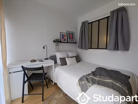 chambre 1 pièce 12 m²