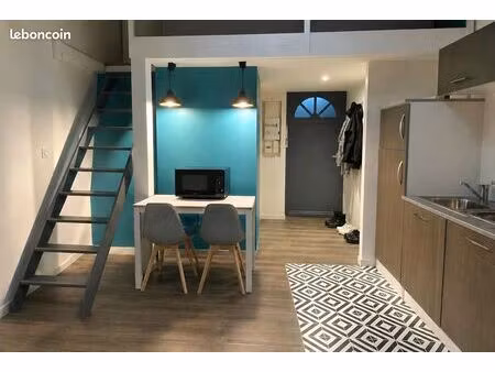 studio cosy 25m2 meublé avec coin nuit en mezzanine - proche centre ville de valence