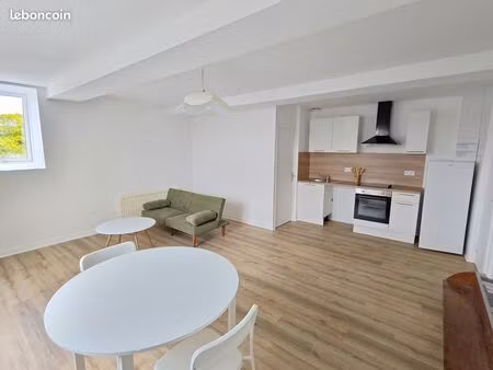 appartement rénové centre ville ernée