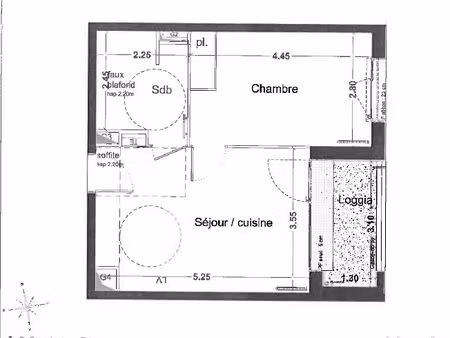 t2 noisy-le-sec 37m²