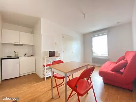 studio meublé 19m2 à louer