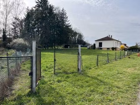 terrain constructible viabilisé à vendre