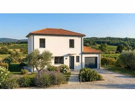 terrain avec maison neuve à vendre