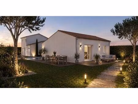 terrain avec maison neuve à vendre