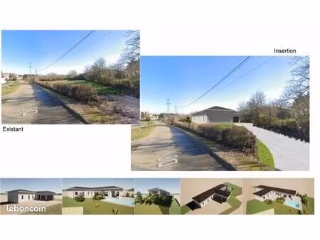 terrain constructible avec fort potentiel – francon (31420)