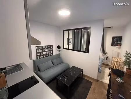 appartement 17m2 equipé 75018