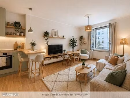 appartement 1 pièce 38 m²