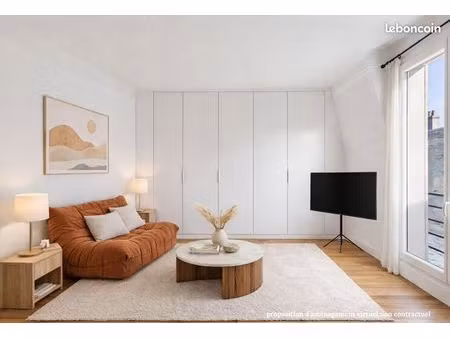 studio 1 pièce 23 m²