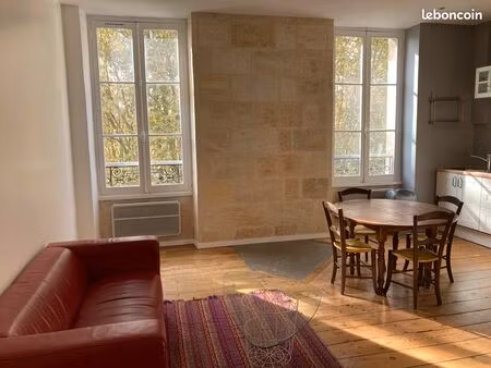 duplex quinconces meublé
