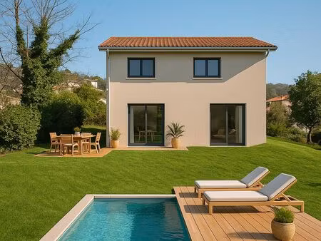 maison neuve à terminer à givors — le confort du neuf  la liberté de créer votre intérieur