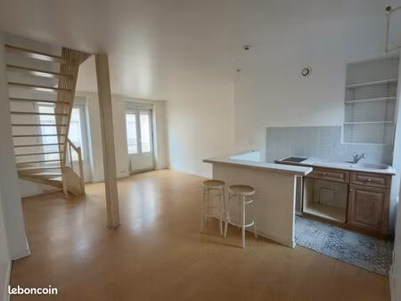 duplex 3 pièces 41m2 - hyper centre châteauroux