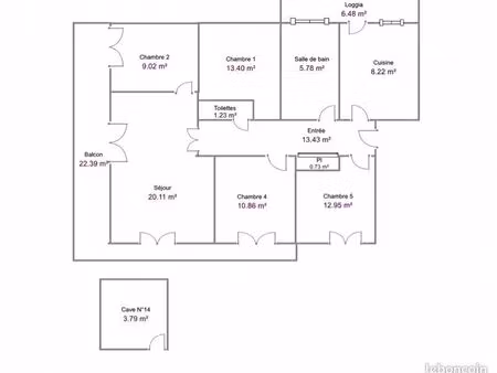 appartement familial 5 pièces refait à neuf – bron