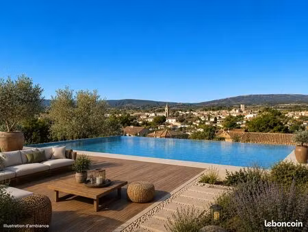 terrain 988 m² viabilisé – vue panoramique dominante – gigean