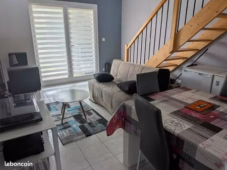 t2 duplex 36 m² avec jardin - libre